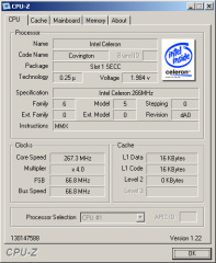 CPU-Z Screenshot